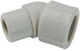 Detal-met Pipe Elbow Fitting Polypropylene Female