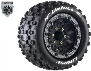 Louise Rc Mft Mt Uphill Monster Truck 1/10 2.8 Hex 12 14 17mm Wheel Set 2 Pcs