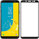 3d Vollflächiger Gehärteter Glas Displayschutzfolie Samsung J6 Plus 2018 Schwarzes