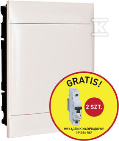 Legrand Електрически Табло Монтиран На Стена, 1 Ред, 12 Елемента Ш400xВ335xД103mm