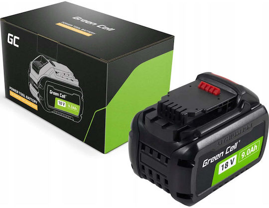 Green Cell Μπαταρία Εργαλείου Λιθίου 18V με Χωρητικότητα 3Ah