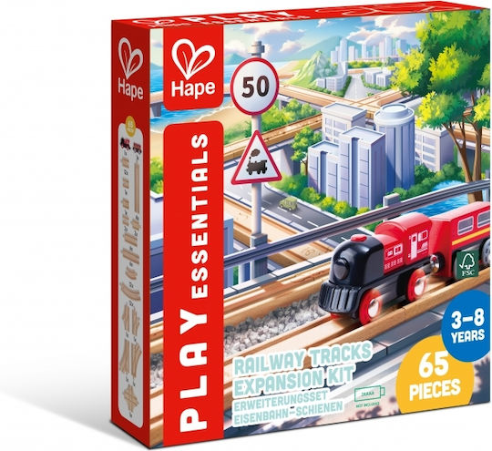Hape Комплект с влакче за 3+ години