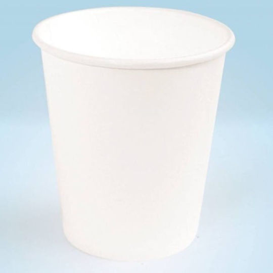 Office Products Einweggeschirr Papier Weiß 250ml 100 Stück