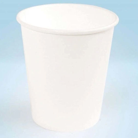 Office Products Pahar De Unică Folosință Din Hârtie Alb 250ml 100 Buc