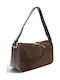 Leather Women's Shoulder Bag Suede Brown