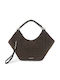 Women's Hobo Bag Suede Brown