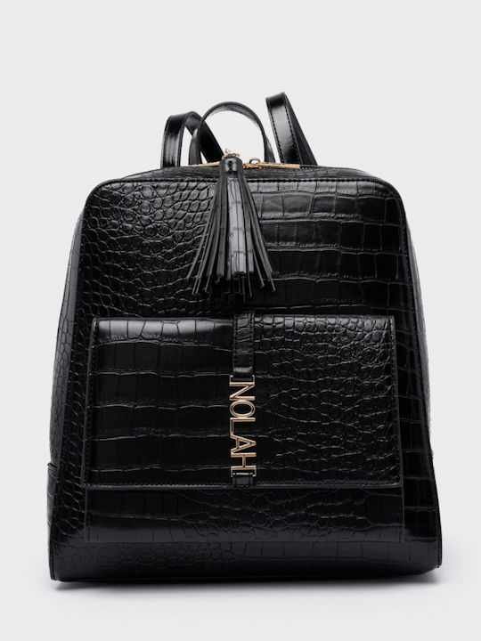 Nolah Silva Women's Backpack Croco Black
