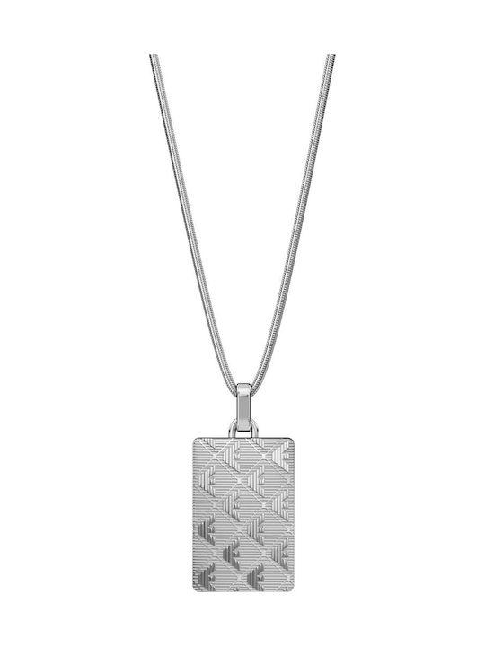 Emporio Armani Necklace Made of Steel Emporio Armani Necklace Made of Steel