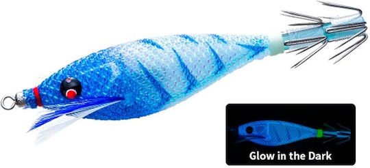 Duel Squid Jig Καλαμαριέρα Φωσφοριζέ 7.5εκ. Blbh
