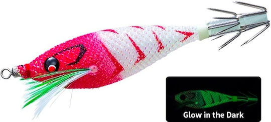 Duel Squid Jig Fluorescent 7.5cm Lrh