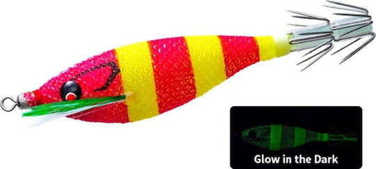 Duel Squid Jig Fluorescent 7.5cm Lryz