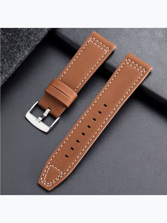 Leather Strap Brown 22mm