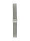 Mertzios.gr Metallisches Armband Silber 18mm