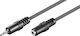 PremiumCord Кабел за звук 3.5mm мъжки - 3.5mm женски Черен 5m