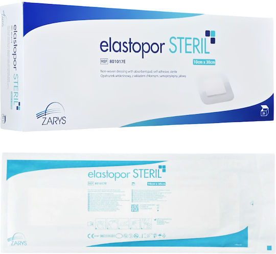 Zarys Elastopor Adhesive Plaster 10x30cm 1pc