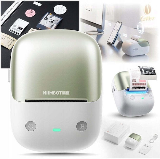 Niimbot B2 Pro Portable Label Maker Single with Bluetooth Green