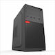 1stCOOL STEP 5 Computergehäuse Schwarz