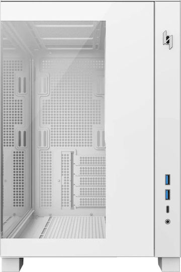 GameMax NEX C33 WH Computergehäuse Weiß