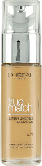 L'Oreal Paris True Match Super Mischbare Foundation N6 Honig 30ml