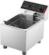 OMS Affettatrici Friteuză electrică 2.5kW cu capacitate de 7.5lt 41.5x27x36cm