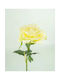 Künstliche Weiße Rose Blume Stoff 79cm