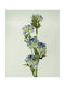 Dekorative Künstliche Blumen Chrysantheme Lila Bunt 64cm