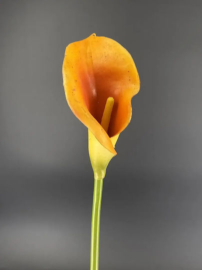 Künstliche Blume Orange Kalla Dekorativ 26cm