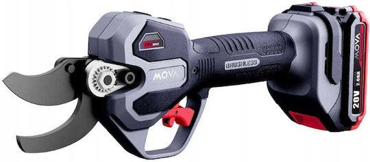 Mova GPS201 Gartenschere Batteriebetrieb Brushless 20V 1x2Ah mit Maximaler Schnittdurchmesser 38mm