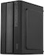 Eurocase MF-300B Micro Tower Компютърна кутия Черна