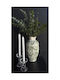 Decorative Ceramic Ecru Vase 21xH38cm