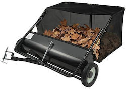 Lawn Sweeper Machine Towable 112 Cm Working Width Collection Bag