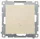 Kontakt-Simon Recessed Wall Switch without Frame Aller Retour Gold