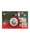 Lion Balloons Weihnachtliches Tischgeschirr & Weihnachtlicher Schmuck Set 23cm 10 Stücke Weihnachtsmann