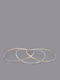 Handgefertigte Hochzeitskronen Versilbert 0185 Silber