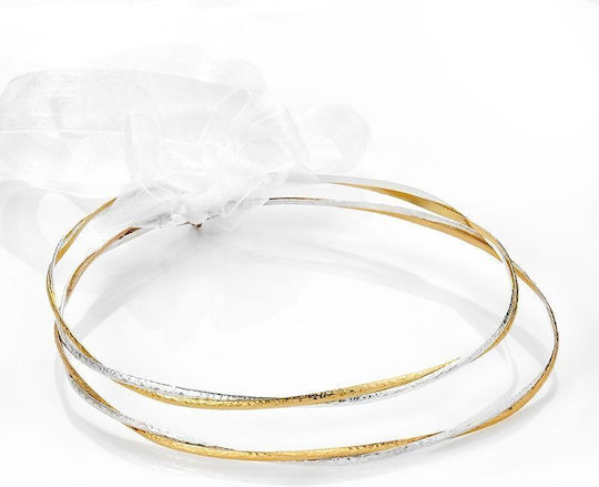 Handgefertigte Hochzeitskronen Airis 178 Versilbert