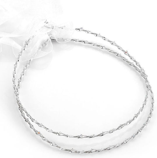Handgefertigte Hochzeitskronen Filitis 437 Silber