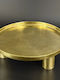 Hochzeits-Tablett aus Metallisch Gold