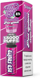 Liquideo Wpuff Pod Kit 12ml cu Baterie Integrată 1000mAh Fructe Roșii