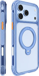 Mutural Airshield Kickstand Magsafe Light Blue Mobile Phone Case iPhone 18 Pro Max/17 Pro Max