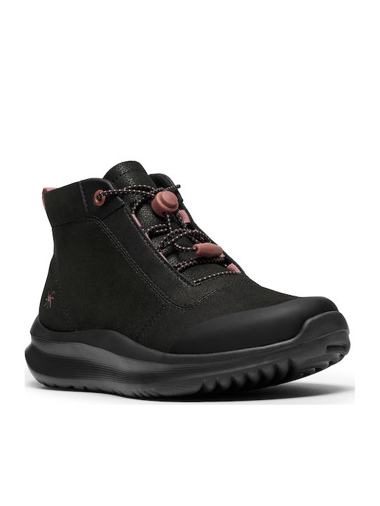 Clarks Solevana Damen Sneakers Schwarze