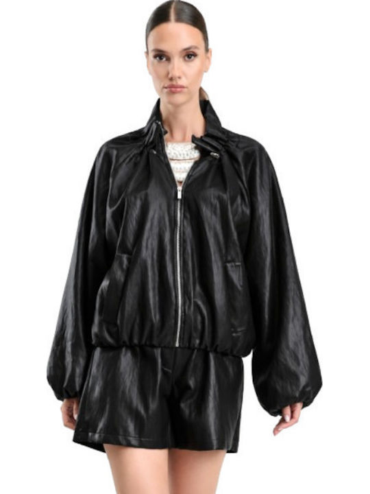 Desiree Damen Bomber Jacke Schwarz