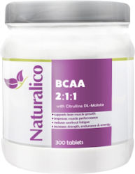 Naturalico BCAA 2:1:1 300 Таблетки