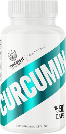 Swedish Supplements Куркумин Куркума 500 мг 90 Капсули