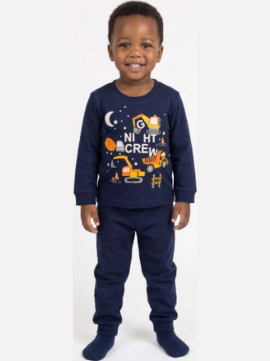Trax Kinder-Nachtwäsche Winter Marineblau Trax Kinder-Nachtwäsche Winter Marineblau