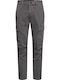 Men's Cargo Trousers Regular Fit Dark Grey