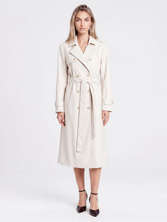 Women's Ecru Gabardine