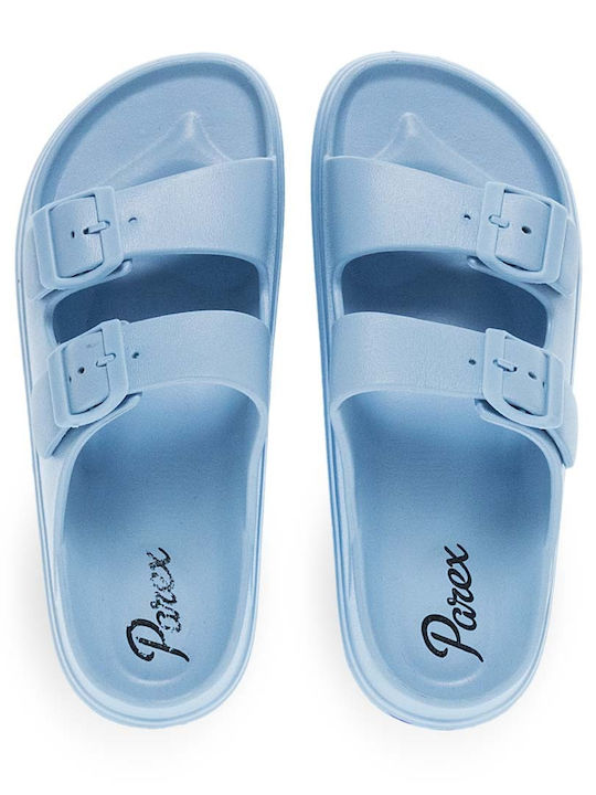 Parex Slides în culoare albastru deschis