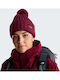 Cabin Beanie Unisex Strickmütze in Burgundischer Farbe