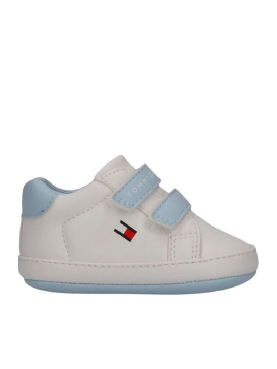 Tommy Hilfiger Weiche Sohlenschuhe für Babys Hellblaue