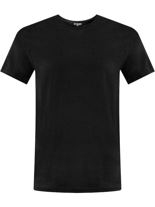 The Hemp Of Line Men's Blouse Black